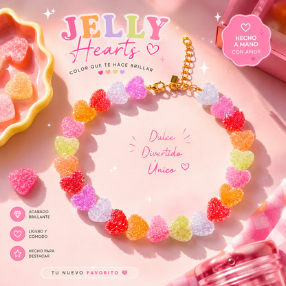 Collar de Corazones